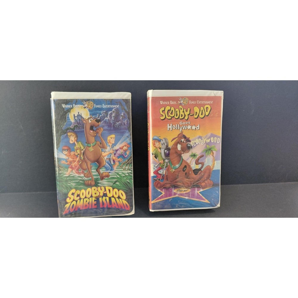 Collectible Media vintage Warner Bros Family Entertainment VHS Movies Scooby-Doo